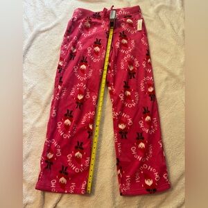 Old Navy Santa fleece pajama pants